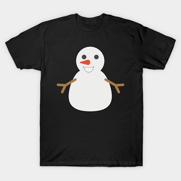 Snowman Christmas Children Graphic T-Shirt by LaurelBDesigns